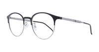 Black Tommy Hilfiger TH1622/G Round Glasses - Angle