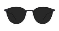 Black Tommy Hilfiger TH1622/G Round Glasses - Sun
