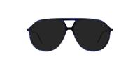 Blue Tommy Hilfiger TH1629 Aviator Glasses - Sun