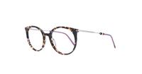 Havana Tommy Hilfiger TH1630 Cat-eye Glasses - Angle