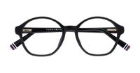 Black Tommy Hilfiger TH1683 Round Glasses - Flat-lay