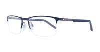 Ruthenium Tommy Hilfiger TH1692-55 Rectangle Glasses - Angle
