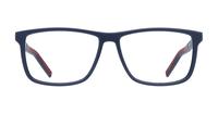 Matte Blue Tommy Hilfiger TH1696 Rectangle Glasses - Front