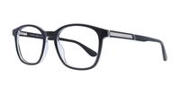 Black Crystal Tommy Hilfiger TH1704 Rectangle Glasses - Angle