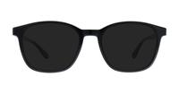 Black Crystal Tommy Hilfiger TH1704 Rectangle Glasses - Sun