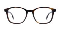 Dark Havana Tommy Hilfiger TH1704 Rectangle Glasses - Front