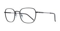 Matt Black Tommy Hilfiger TH1735/F Rectangle Glasses - Angle