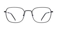 Matt Black Tommy Hilfiger TH1735/F Rectangle Glasses - Front