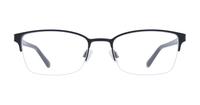 Matt Black Tommy Hilfiger TH1748 Rectangle Glasses - Front