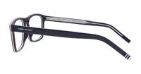 Blue Tommy Hilfiger TH1770 Rectangle Glasses - Side