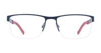 Matte Blue Tommy Hilfiger TH1781 Rectangle Glasses - Front