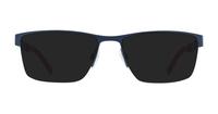 Matte Blue Tommy Hilfiger TH1781 Rectangle Glasses - Sun