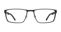 Matte Black Tommy Hilfiger TH1782 Rectangle Glasses - Front