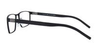 Matte Black Tommy Hilfiger TH1782 Rectangle Glasses - Side