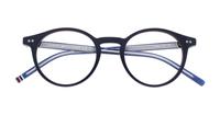 Blue Tommy Hilfiger TH1813 Oval Glasses - Flat-lay