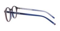 Blue Tommy Hilfiger TH1813 Oval Glasses - Side