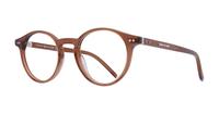Brick Tommy Hilfiger TH1813 Oval Glasses - Angle