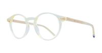 Champagne Tommy Hilfiger TH1813 Oval Glasses - Angle