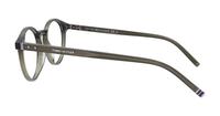 Khaki Tommy Hilfiger TH1813 Oval Glasses - Side