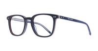 Blue Tommy Hilfiger TH1814 Square Glasses - Angle