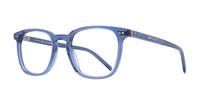 Blue / Ruthenium Tommy Hilfiger TH1814 Square Glasses - Angle