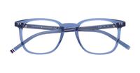 Blue / Ruthenium Tommy Hilfiger TH1814 Square Glasses - Flat-lay
