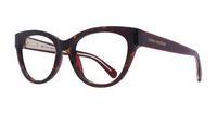 Havana Tommy Hilfiger TH1863 Cat-eye Glasses - Angle