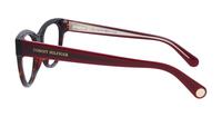 Havana Tommy Hilfiger TH1863 Cat-eye Glasses - Side