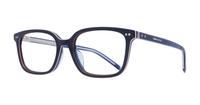 Blue Tommy Hilfiger TH1870/F Rectangle Glasses - Angle