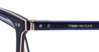 Blue Tommy Hilfiger TH1870/F Rectangle Glasses - Detail