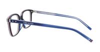Blue Tommy Hilfiger TH1870/F Rectangle Glasses - Side