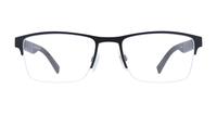 Matte Black Tommy Hilfiger TH1905 Rectangle Glasses - Front