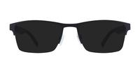 Matte Black Tommy Hilfiger TH1905 Rectangle Glasses - Sun
