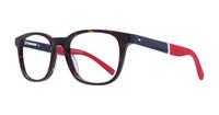Havana Tommy Hilfiger TH1907 Rectangle Glasses - Angle