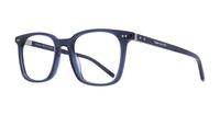Blue Tommy Hilfiger TH1942 Rectangle Glasses - Angle