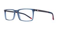 Blue Tommy Hilfiger TH1947 Rectangle Glasses - Angle