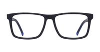Matte Black / Blue Tommy Hilfiger TH1948 Rectangle Glasses - Front