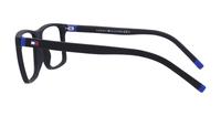 Matte Black / Blue Tommy Hilfiger TH1948 Rectangle Glasses - Side