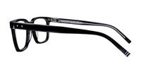 Black Tommy Hilfiger TH1982 Rectangle Glasses - Side