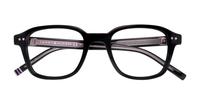 Black Tommy Hilfiger TH1983 Rectangle Glasses - Flat-lay