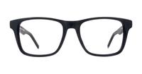 Matte Black Tommy Hilfiger TH1990 Rectangle Glasses - Front