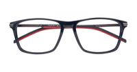 Blue Tommy Hilfiger TH1995 Rectangle Glasses - Flat-lay