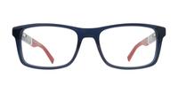 Blue / Red Tommy Hilfiger TH2044 Rectangle Glasses - Front
