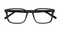 Matte Black Tommy Hilfiger TH2049 Rectangle Glasses - Flat-lay