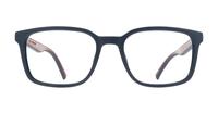Matte Blue Tommy Hilfiger TH2049 Rectangle Glasses - Front