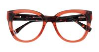 Red Tommy Hilfiger TH2054 Cat-eye Glasses - Flat-lay