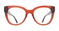 Red Tommy Hilfiger TH2054 Cat-eye Glasses - Front
