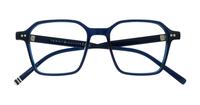 Blue Tommy Hilfiger TH2071 Square Glasses - Flat-lay