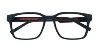 Matte Blue Red Tommy Hilfiger TH2093 Rectangle Glasses - Flat-lay