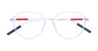 Crystal Tommy Jeans TJ0011 Round Glasses - Flat-lay